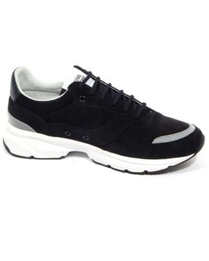 National Standard Marine Wildlederschuhe Modell M77 20S - Blau