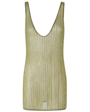 VENUJA Kleedjes ,Groen ,Crystal Mini Dress