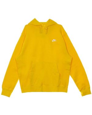 Nike Fleece-Hoodie - Gelb