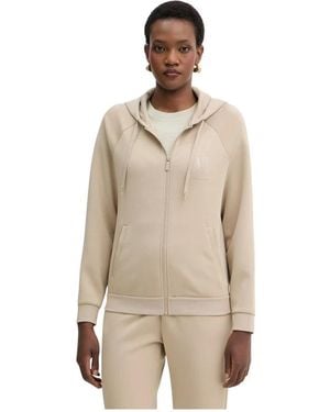 ARMANI EXCHANGE Hoodies & Sweatvesten ,Zip-Up Fleece - Naturel