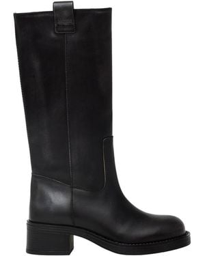 Alohas Sajan Kniehohe Stiefel - Schwarz