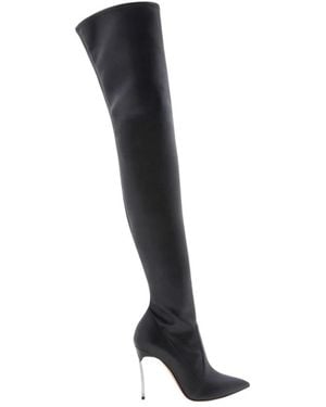 Casadei Over-Knee Boots - Black