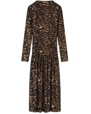 FABIENNE CHAPOT Bello Jurk - Bruin
