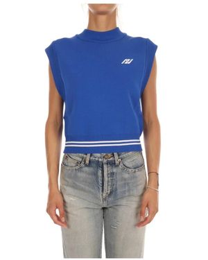 Autry Round-Neck Knitwear - Blauw