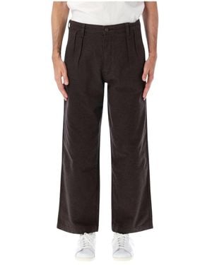 Levi's Broeken ,Bruin ,Katoen Xx Chino Baggy - Zwart