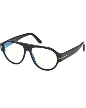 Tom Ford Aviator-Rahmen - Schwarz