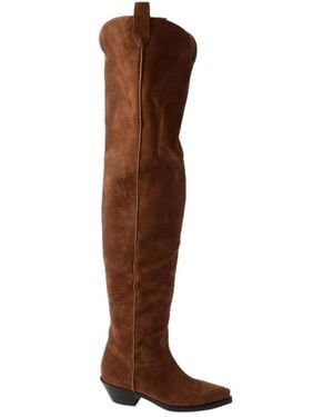 Dolce & Gabbana Schoenen ,Bruin ,Boots