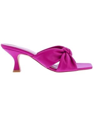 Paris Punk Schoenen ,Roze Inuovo Sandalen - Paars