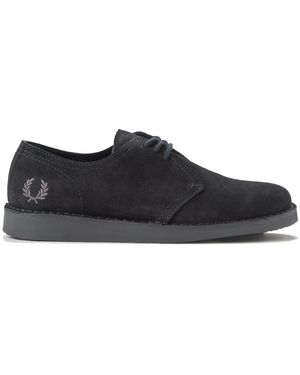 Fred Perry Laced Shoes - Negro