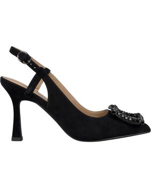 Alma En Pena. Court Shoes - Black
