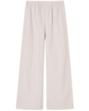 By Malene Birger Wide Trousers - Natural
