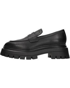 Stuart Weitzman Bedford Chiffon Calfnero - Zwart