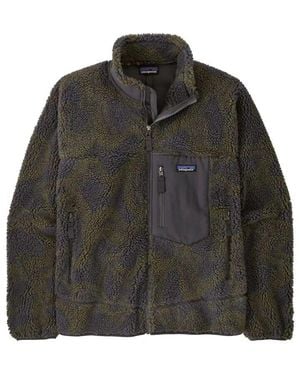 Patagonia Retro-X Jacke Forge Winddicht Reißverschluss - Grün