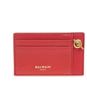 Balmain Wallets & Cardholders - Rojo