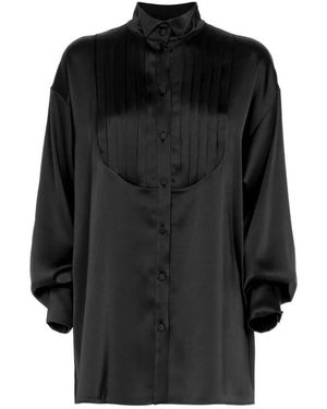 LES FILLES D'EVA Overhemden ,Zwart ,Polyester Shirt