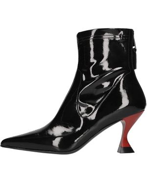 Strategia Heeled Boots - Black