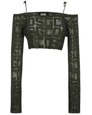 Gcds Long Sleeve Tops - Green
