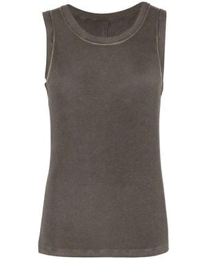 Uma Wang Ribbed Top - Brown