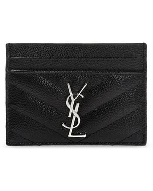 Saint Laurent Kartenetui - Schwarz