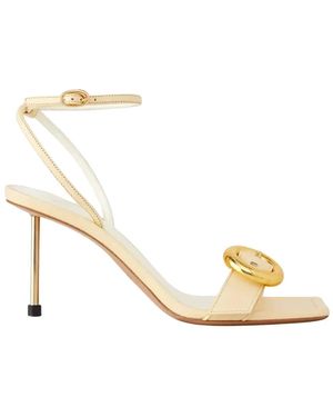 Jacquemus High Heel Sandals - Metallic