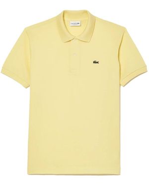 Lacoste Polo Shirts - Yellow