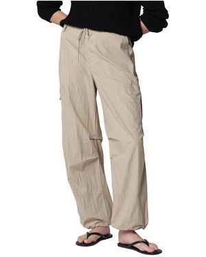 DUNST Wide Trousers - Natural