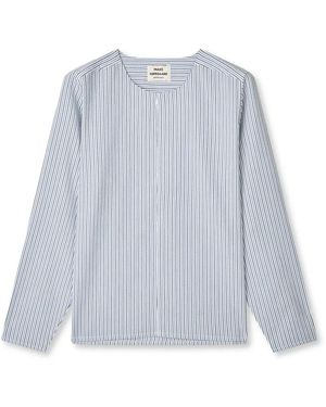 Mads Nørgaard Overhemden ,Blauw ,Blouses