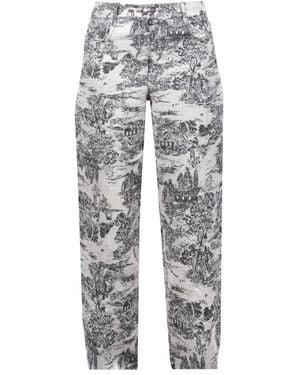 8pm Straight Trousers - Grey