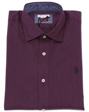 U.S. POLO ASSN. Formal Shirts - Purple