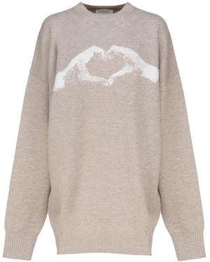 Sportmax Sweatshirts - Gray