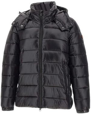 Save The Duck Jassen ,Zwart ,Polyester Florian Puffer Jas