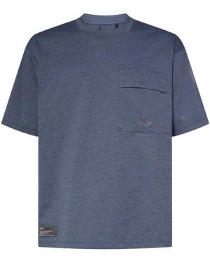 Oakley Fitness ,Blauw ,Polyester Fgl Scratch Tee 6.0