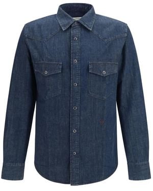Jacob Cohen Denim Shirts - Blu