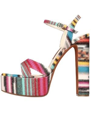 Missoni Angela Plateau-Sandaletten - Pink