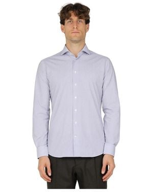 Traiano Milano Formal Shirts - Purple