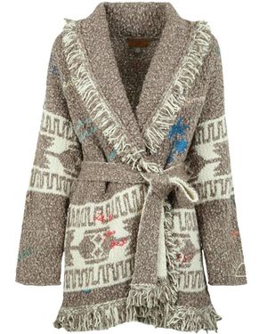 Alanui Truien & Vesten ,Bruin ,Katoen Written By The Ocean Cardigan - Naturel