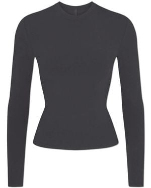 Skims Long Sleeve Tops - Azul