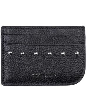McQueen Wallets & Cardholders - Black
