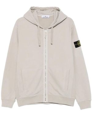 Stone Island Zip-Throughs - Grey