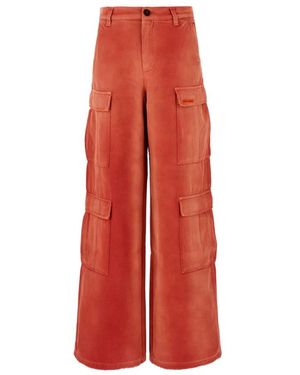 Heron Preston Wide Trousers - Red
