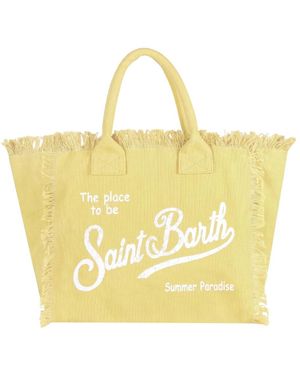 MC2 Saint Barth Tassen ,Geel ,Tote Bags