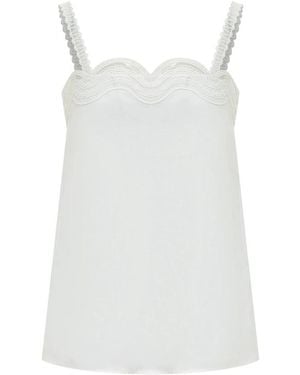 HUGO Sleeveless Tops - White