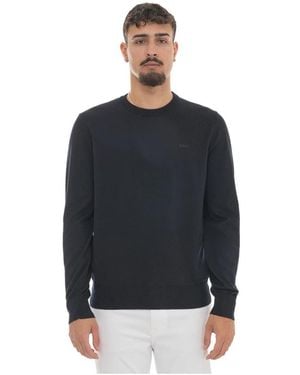 BOSS Round-Neck Knitwear - Negro