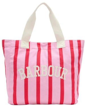 Barbour Tote Bags - Pink