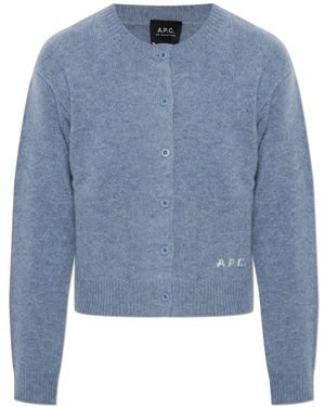 A.P.C. Cardigans - Bleu