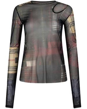 1/OFF Long Sleeve T-Shirts - Black
