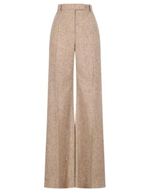 Valentino Garavani Wide Trousers - Naturel