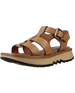 Stonefly Flat Sandals - Marron