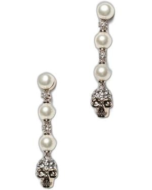 McQueen Earrings - Metallic