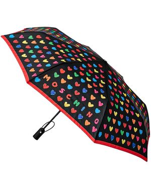 Moschino Openclose Regenschirm - Mettallic